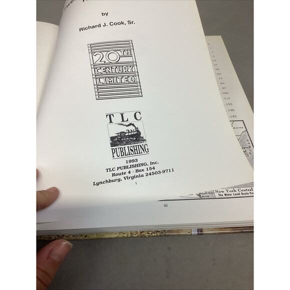 The Twentieth Century Limited 1938-1967 by Richard Cook - 1993 Hardcover - Picture 3 of 15